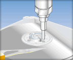 Screw tightening to Top clamp of spindle motor