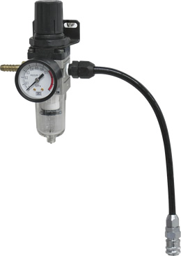 Regulator with filter